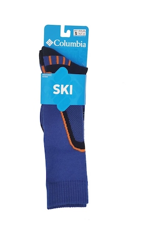 Columbia Performance SKI Slope OTC SKI Unisex Tozluk Mavi Çorap C Mavi