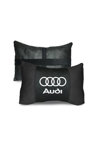 AUDI 100% PAMUKLU OTO ARAÇ OTO BOYUN YASTIK 2 ADET