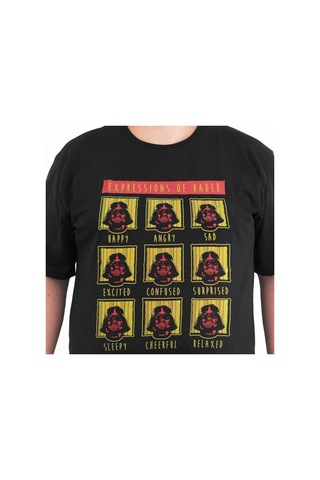 Bant Giyim - Star Wars Darth Vader 4xl Büyük Beden Erkek Tişört Siyah