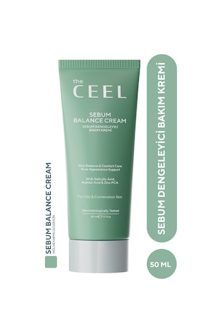 Sebum Dengeleyici Yüz Kremi Salisilik Asit , Çinko Pca , Azelik Asit 50 Ml