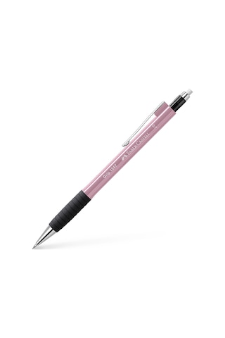 Faber-Castell Grip 1345/47 Versatil Kalem, 0.7 mm, Pembe, Ergonomik Tutuş, Yaylı Uç, Uzun Silgi, Modern Tasarım