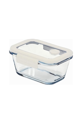 Neoflam Fika Glace Vakumlu Cam Saklama Kabı 460ml Bej
