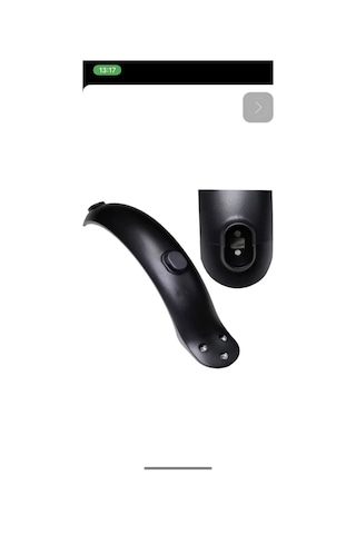 Xiaomi M365 Elektrikli Scooter İçin Sağlam Siyah Çamurluk Siyah