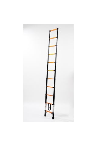 Cardilife 3.2 M Teleskopik Çelik Merdiven 11 Basamaklı 320 Cm'ye Kadar Uzayan