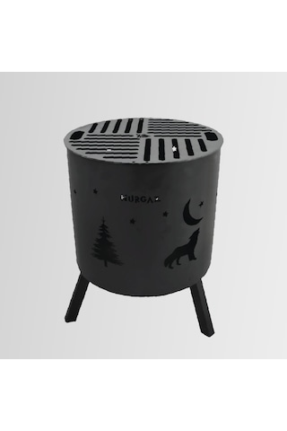 Nurgaz Ng N066 Kamp Orman Şöminesi Izgaralı Çok Renkli