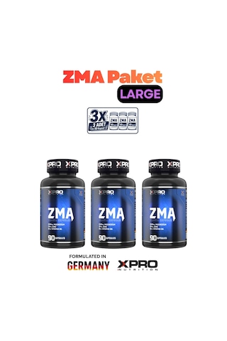 Xpro Nutrition 3'lü Xl Zma Paketi 90+90+90 - 270 Kapsül 135 Servis Aromasız Xpro Nutrition 3'lü Xl Zma Paketi 90+90+90 - 270 Kapsül 135 Servis Aromasız