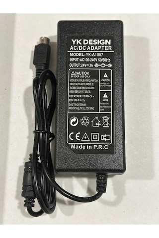 24 Volt 3 Amper 3 Pinli Adaptör 24 Volt Epson Yazıcı Adaptörü Leon-2025-04-133