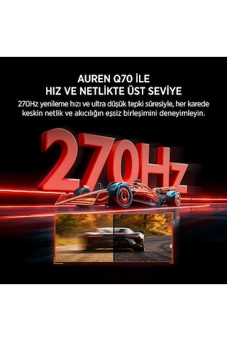 James Donkey Auren Q70 27'' 270hz 0.5ms Qhd 2k Fast Ips Rgb Pivot Gaming Monitör Ölü Piksel