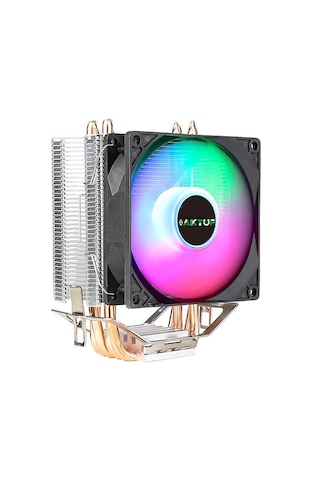 Aktuf Ak4x Rainbow 4 Bakır Borulu Amd/intel Kule Tipi Yüksek İşlemci Soğutucusu