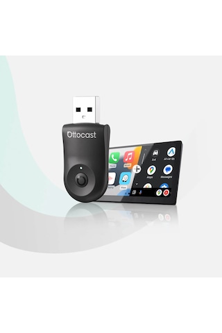 Ottocast Mini 2in1 Kablosuz Carplay Ve Android Auto Adaptörü