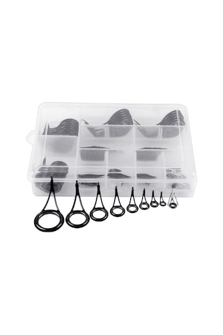 Geeksen 90'lı Balıkçılık Çubuğu Rehberi Seti: Yüksek Karbon Çelik + Seramik, Depolama Kutusu İçeren T0039 Top Ve Tek Ayaklı Gövde