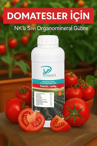 Kalsiyum Magnezyumlu Domates Için Organik Sıvı Gübre 1 Litre 1 kg