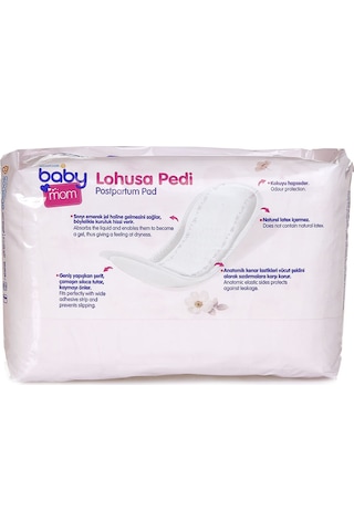 Baby Mom Lohusa Pedi Büyük Boy 10 Adet