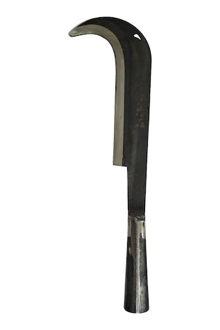Zargana Tahra Metal Saplı Dövme Çelik 42.5 Cm