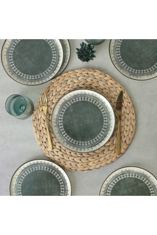 Keramika Maya Nordic Pasta Tabağı 22 Cm 6 Adet 20789