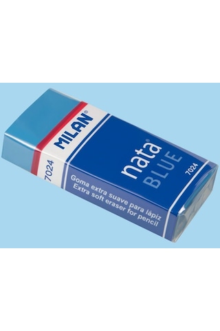 Mılan Cpm7024b Nata Plastik Mavi Silgi Sınav - 24adet