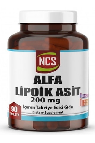 Ncs Coenzyme Q-10 100 Mg Alfa Lipoik Asit L-Karnitin 90 Tablet + Hap Kutusu