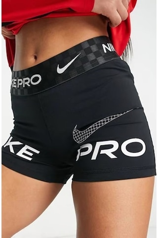 Nike Pro Dri-fit 3in Kadın Siyah Antrenman Şortu-sportxstore