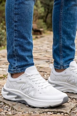 In Step Zeta-core Yeni Nesil Günlük Beyaz Spor Ayakkabı