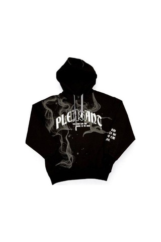 Carinos Erkek Çocuk Kapüşonlu Batik Desenli Sweatshirt-14697 Siyah