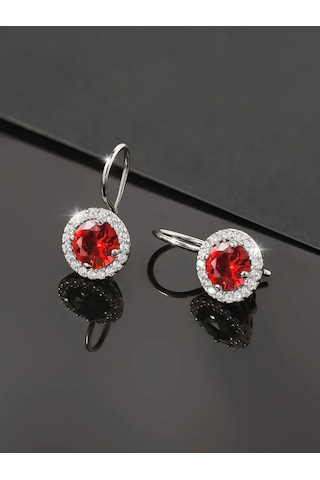 Gold Plaza Jewelry Taşlı Gümüş Küpeler 153532027 Diğer