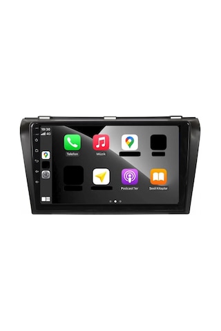 Mazda 3 Android Multimedya Sistemi 4-64 Cadence R18 2004-2009 Ön Kayıt Kamera Hediyeli Diğer