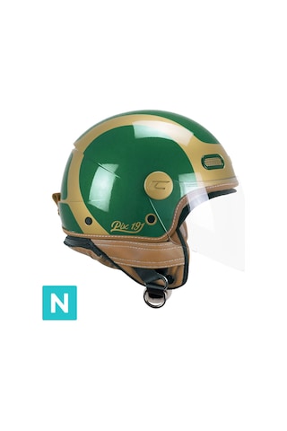 Cgm 191g Pix Sprint Verde Oro Lunga Açık Kask Yeşil-gold