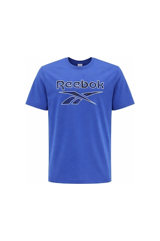 Reebok New Id Camo Tee Saks Erkek Kısa Kol T-shirt 000000000102616085 Mavi