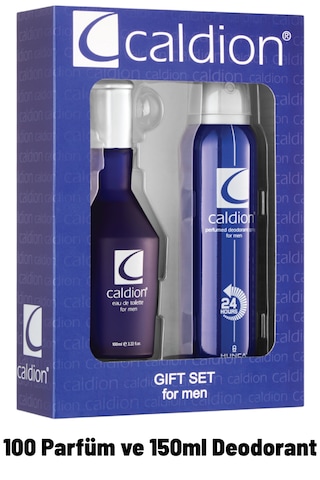 Caldion Klasik Erkek Parfüm Seti + Klasik Kadın Parfüm Seti