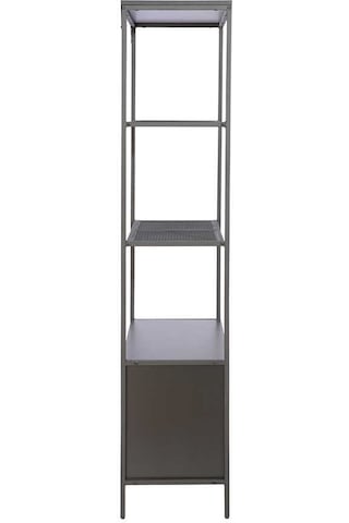Adore Gaming Cage Metal Kitaplık - Siyah 80x177x36 Cm