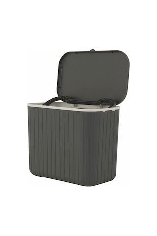 Karaca Home Pino 8 Lt Çöp Kovası Gri 153.09.01.4694 Gri