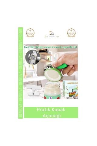 Kapakaçacağı Paslanmaz Çelik Ayarlanabilir Ergonomik Sağlam Mutfak Gereci Piknik Pratik Kapak Açaca Çok Renkli