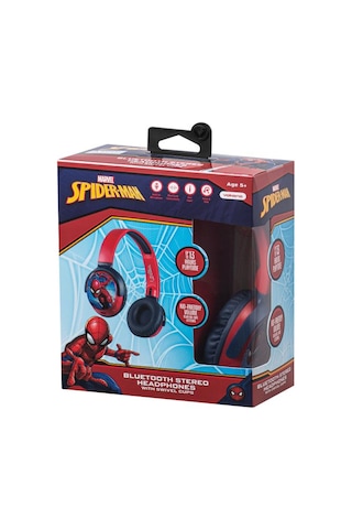 Bluetooth Kulaklık Marvel Spıderman Mikrofonlu Kablosuz Çocuk Kulaklığı Lisanslı Mv-9955-sm