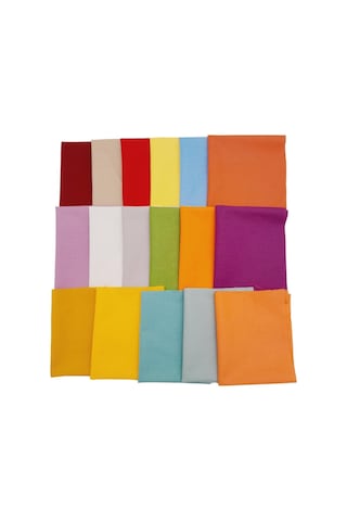 Angel Çanta Aksesuar 30x25 Cm Pamuklu Patchwork Kırkyama Parça Kumaş Set:03
