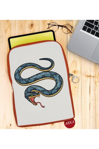 Bk Gift Yılan Tasarımlı Taşınabilir Koruyucu Tablet Kılıfı & Orga (531952991)