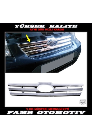 Ford Connect Krom Ön Panjur 1 Prç. 2009-2014 P. Çelik