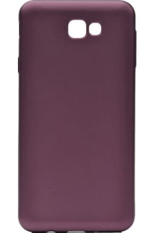 Samsung Galaxy Uyumlu A7 2017 Kılıf Esnek Yapılı İnce Slim Silikon Kapak Ryc/premier Bordo