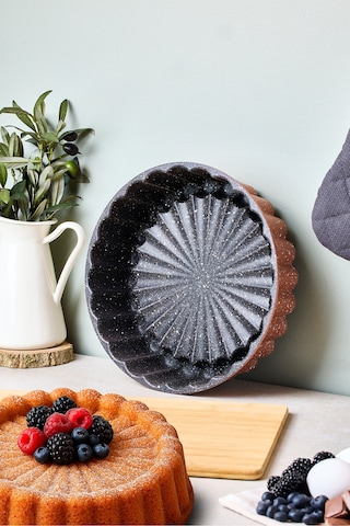 Cake Pro Döküm Papatya Rose Tart Kalıbı 26 Cm Rose