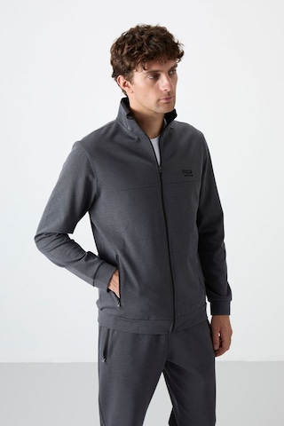 Tommy Life Hugo Koyu Gri Jogger Erkek Eşofman Takım - 85198 Koyu Gri