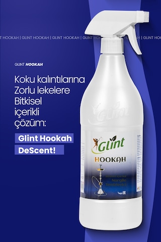 Glint Hookah 2x1 Litre Bitkisel İçerikli Nargile Temizleyici