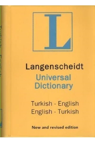 Langenscheidt'S Universal Dictionary English Tur - H. J.