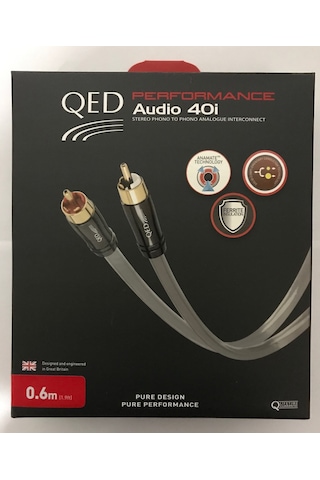 Qed Qe-6111 Performance Audıo 40I Rca Kablo 0.60 Cm