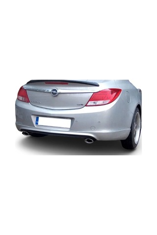 Opel İnsignia A Opc Line Arka Ek Difüzör Siyah Plastik 2008-2013 Arka-difizör-bodykit-ek-karlık