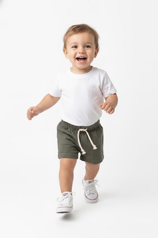 MiaBaby Bebek Müslin Şort Haki