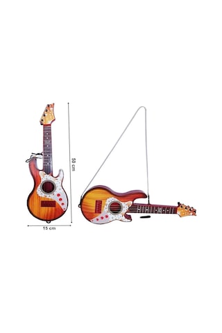 Oyuncak Elektro Gitar Okul Gösteri Için Oyuncak Gitar