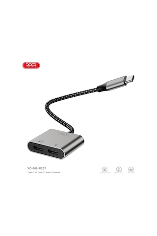 Nb-r257a 2 Type-c Girişli Audio Dönüştürücü Kablo Aparat