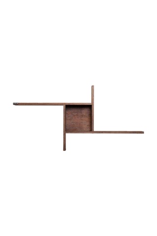 Adoremobilya Plus Dekoratif Duvar Rafı - Oslo Ceviz