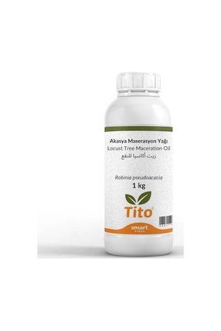 Tito Akasya Maserasyon Yağı Robinia Pseudoacacia 1 KG