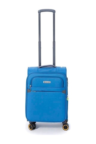 Pierre Cardin Ultra Light Mavi Unisex Kabin Boy Valiz Pc6000-03 001