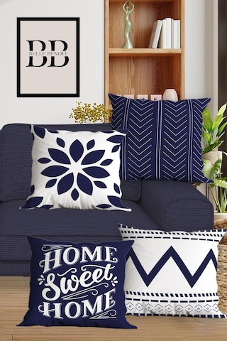 Belle Benoit Baskılı Runner & Koltuk Kırlent Kılıfı Set Desen35